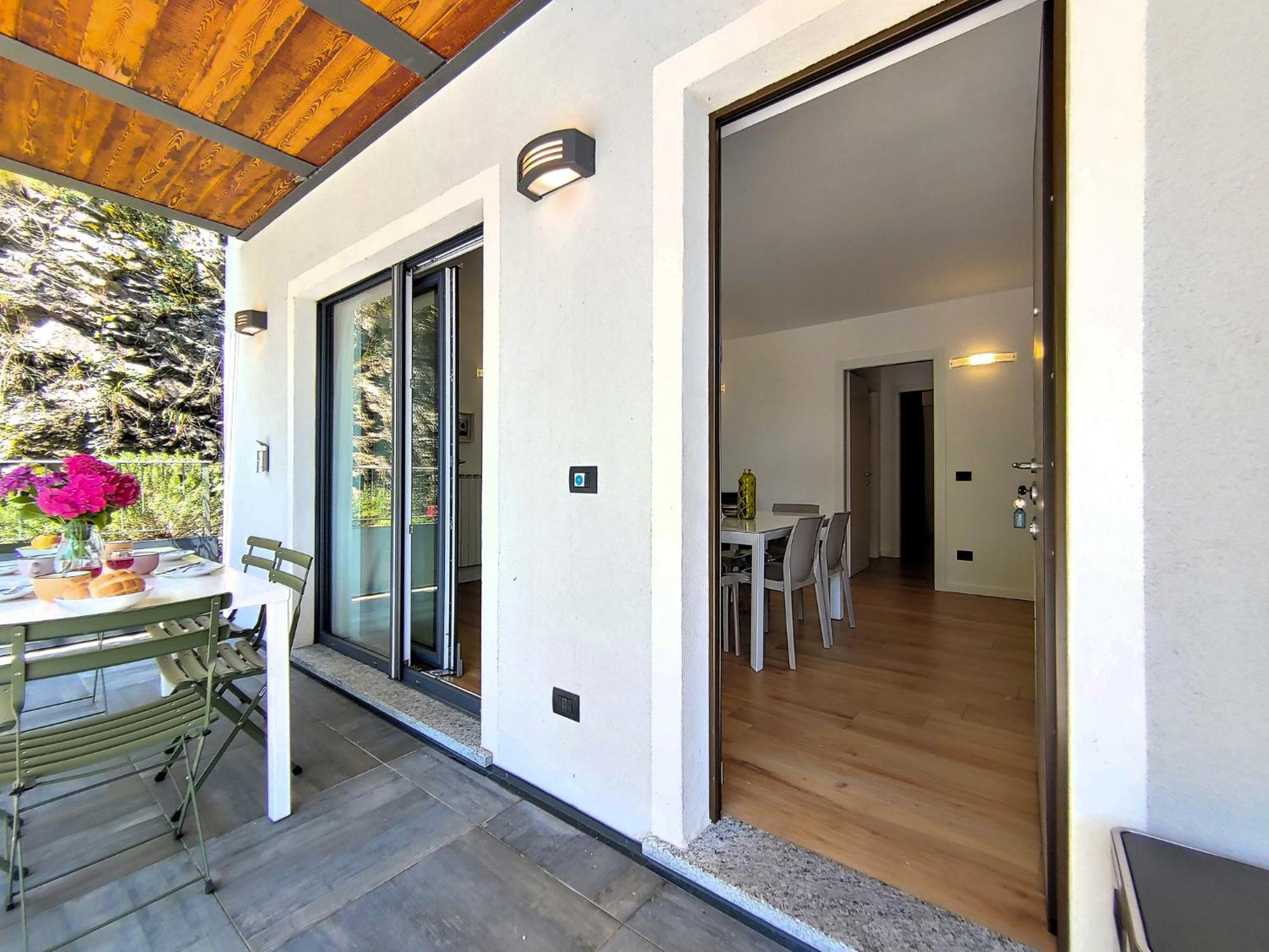 Dascio Vita See Ferienwohnung Mit Dachterrasse Luaran gambar