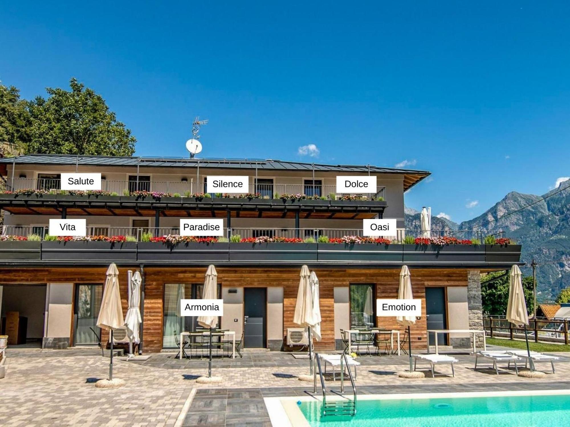 Dascio Vita See Ferienwohnung Mit Dachterrasse Luaran gambar